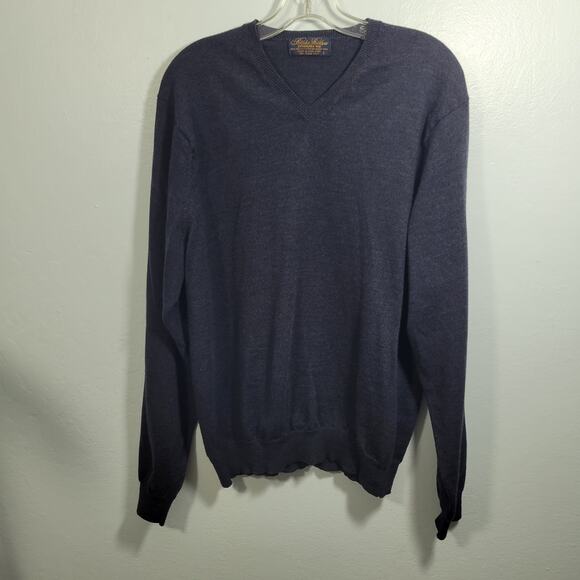 Brooks Brothers Other - Brooks Brothers Men's Gray 100%  Italian Extra Fine Merino Wool Size L 10425-218